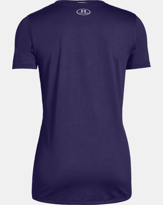 UA Locker - T-shirt pour femmes, Purple, pdpMainDesktop image number 5